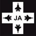 Bild von JA zum F-35 Kampfflugzeug Kreuz Autoaufkleber